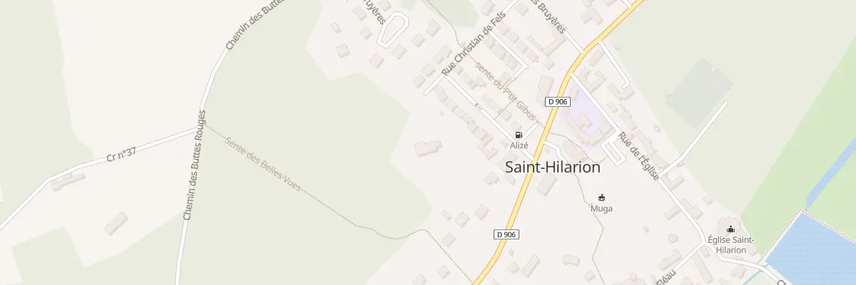 Plan du 46 Rte de Rambouillet à Saint-Hilarion