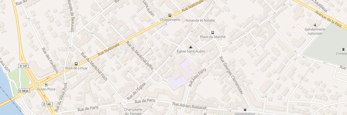 Plan du 28 Rue de l’Eglise à Limay
