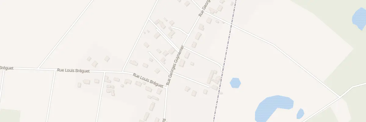 Plan du 1416 Rue Georges Guynemer à Pruniers-en-Sologne