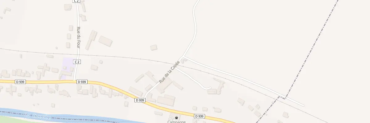 Plan du 4 Rue de la Cavée à Beutin
