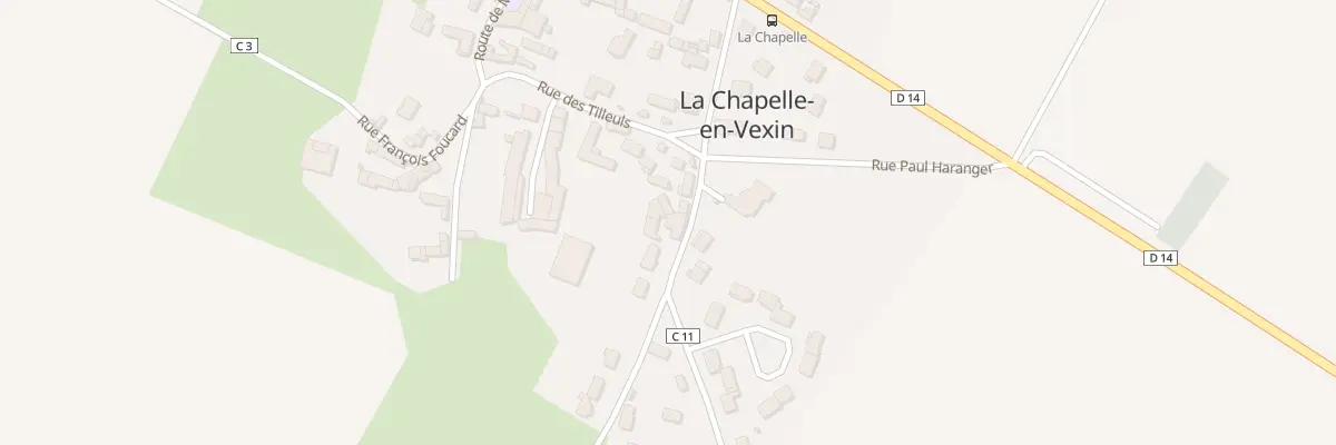 Plan du 14 Rue de Ducourt à La Chapelle-en-Vexin