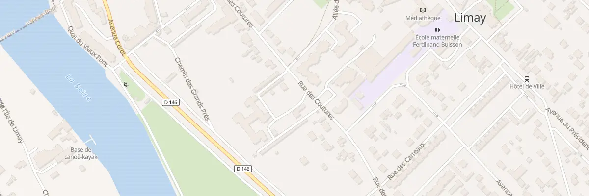 Plan du 26B Rue des Coutures à Limay