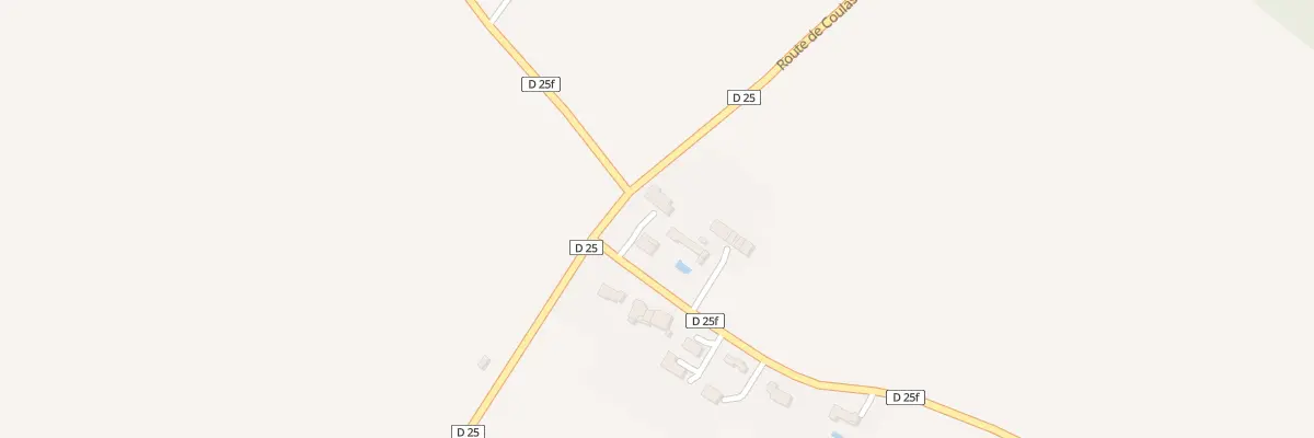 Plan du 1400 Rte de Roudes à Trébons-sur-la-Grasse