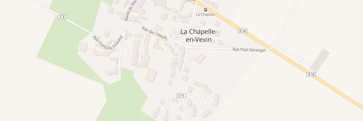 Plan du 12B Rue de Ducourt à La Chapelle-en-Vexin