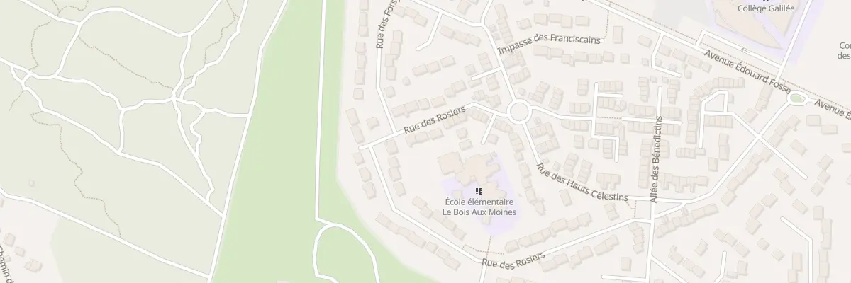 Plan du 38 Rue des Rosiers à Limay