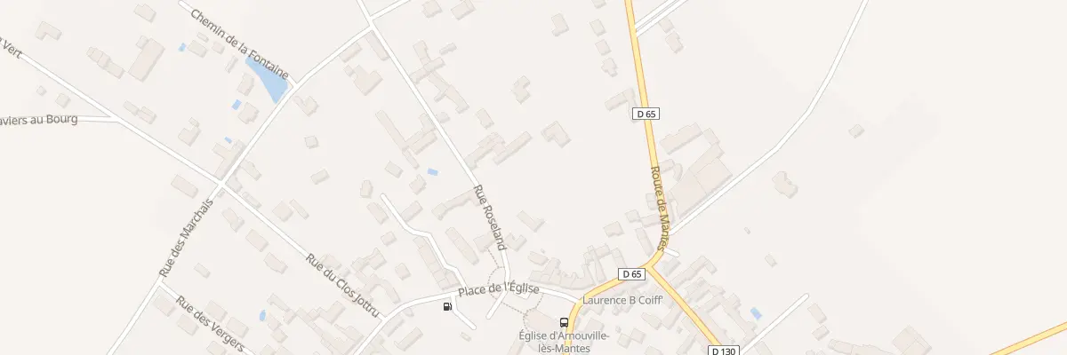 Plan du 2Q Rue Roseland à Arnouville-lès-Mantes