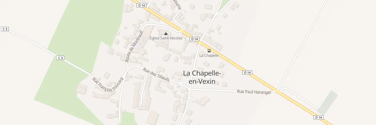 Plan du 6 Rue de Ducourt à La Chapelle-en-Vexin