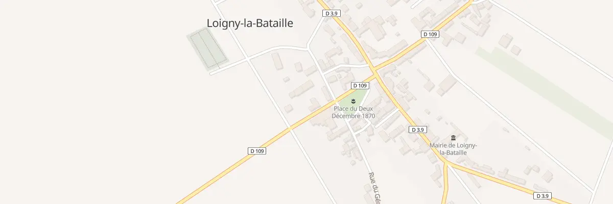 Plan du 1 Rue de Luynes à Loigny-la-Bataille
