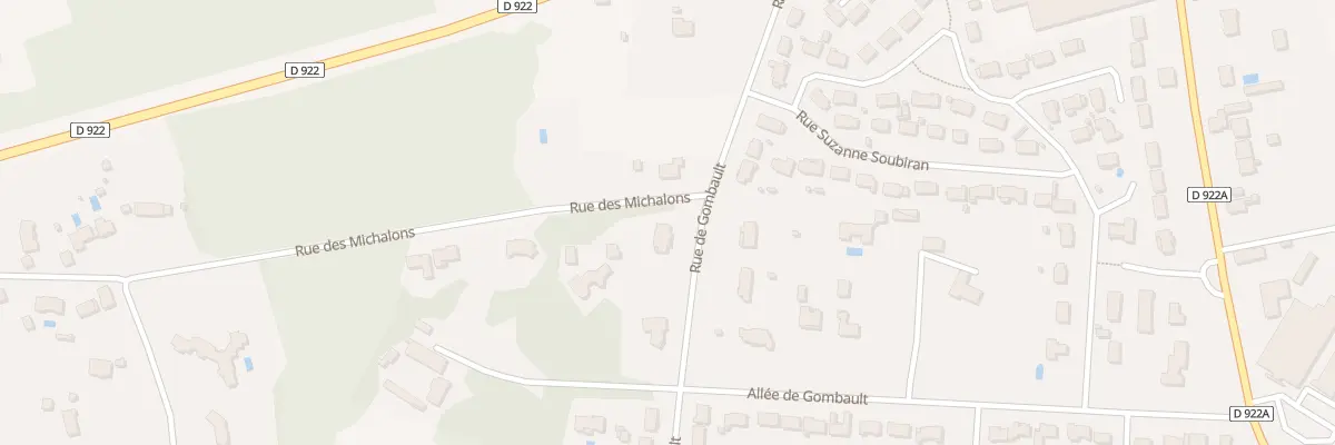 Plan du 126 Rue de Gombault à Romorantin-Lanthenay