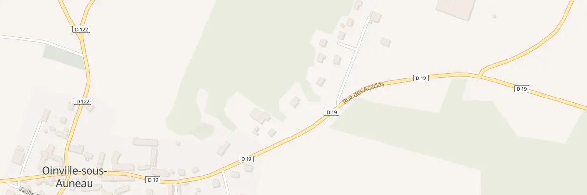 Plan du 19 Rue des Acacias à Oinville-sous-Auneau