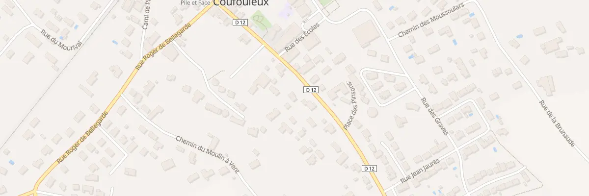 Plan du 56 Av Jean Berenguier à Coufouleux