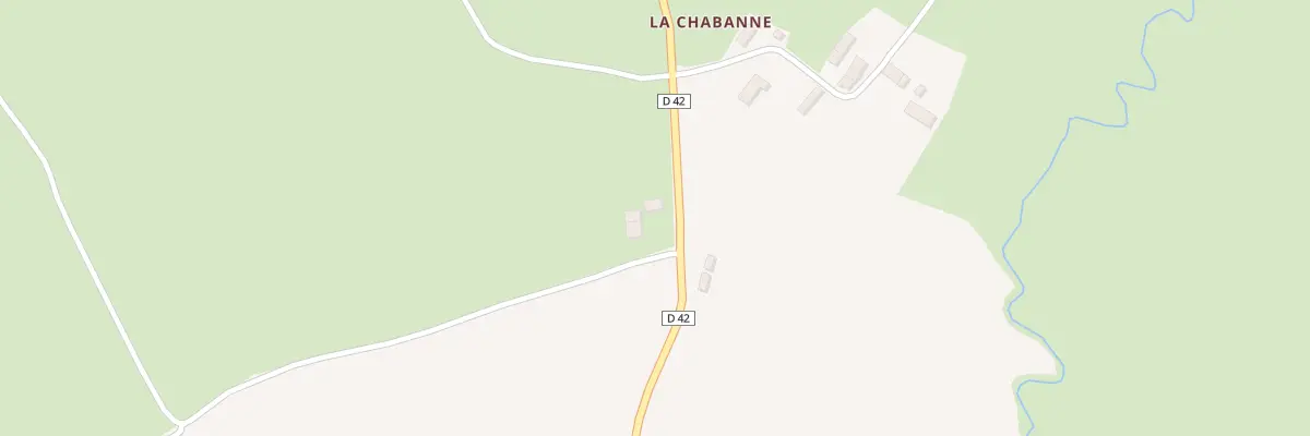Plan du 1 La Chabanne à Gournay