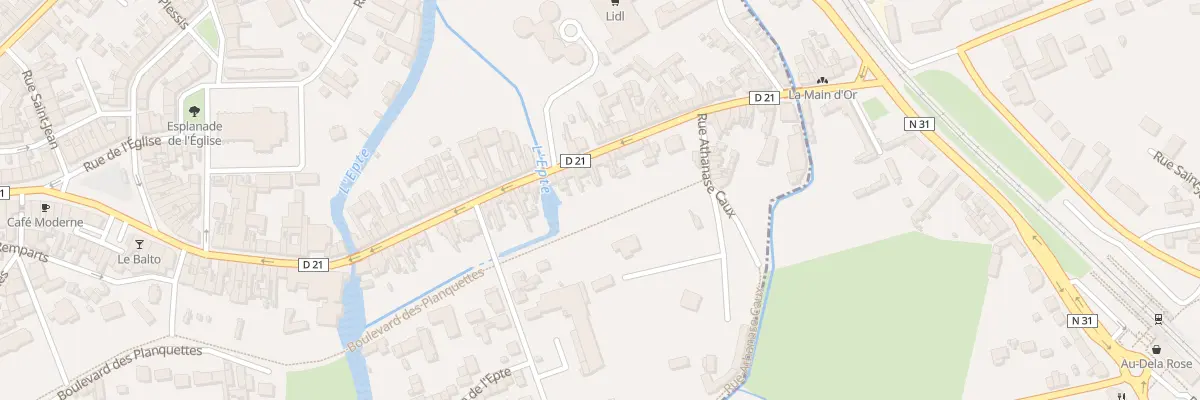 Plan du 114 Rue de Ferrières à Gournay-en-Bray