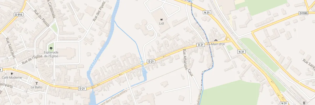 Plan du 119 Rue de Ferrières à Gournay-en-Bray