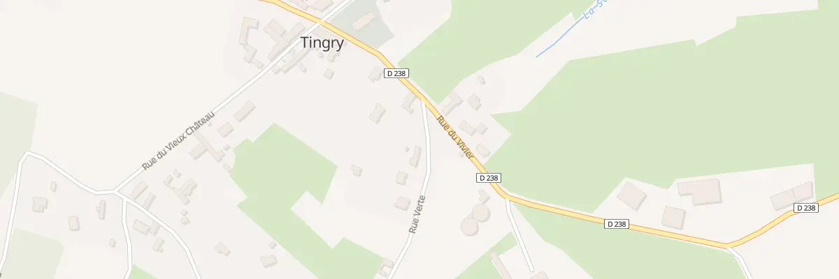 Plan du 44 Rue Verte à Tingry