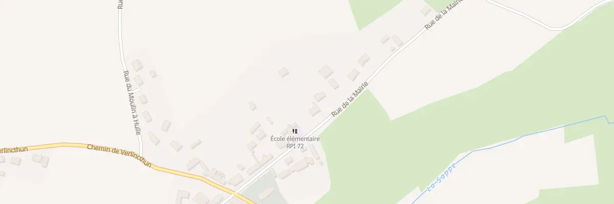 Plan du 185 Rue de la Mairie à Tingry