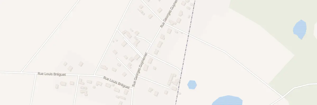 Plan du 1356 Rue Georges Guynemer à Pruniers-en-Sologne