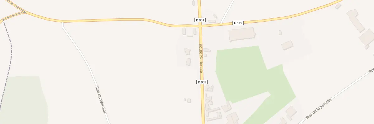 Plan du 6 Rte Nationale à Nempont-Saint-Firmin