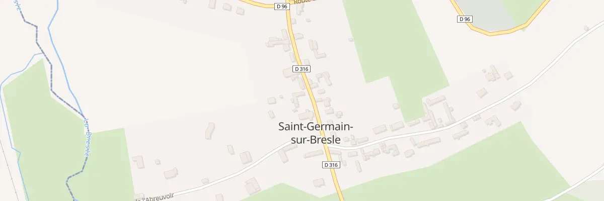 Plan du 5026 Che Departemental 316 à Saint-Germain-sur-Bresle
