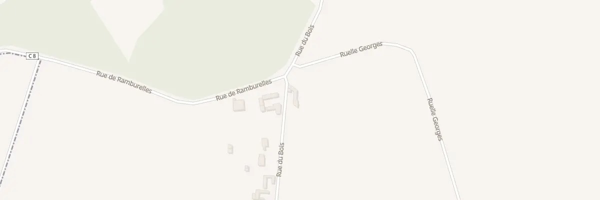 Plan du 1 Rue du Bois à Cerisy-Buleux