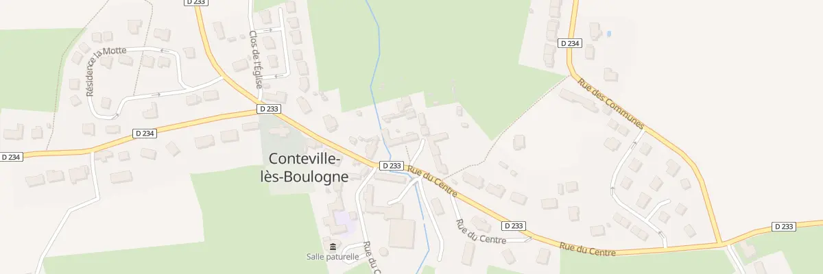 Plan du 171 Rue du Centre à Conteville-lès-Boulogne