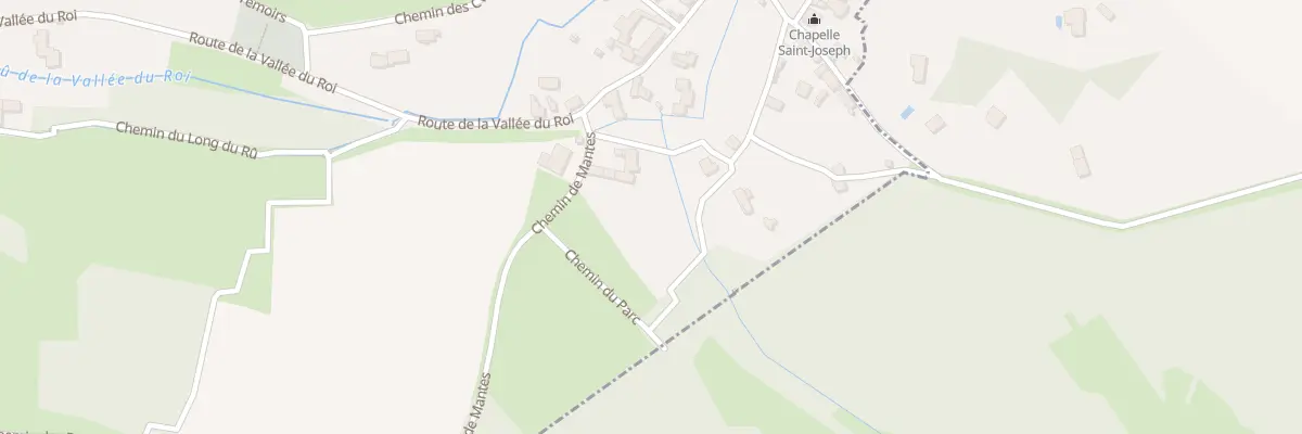 Plan du 1 Che de Mantes à Vienne-en-Arthies