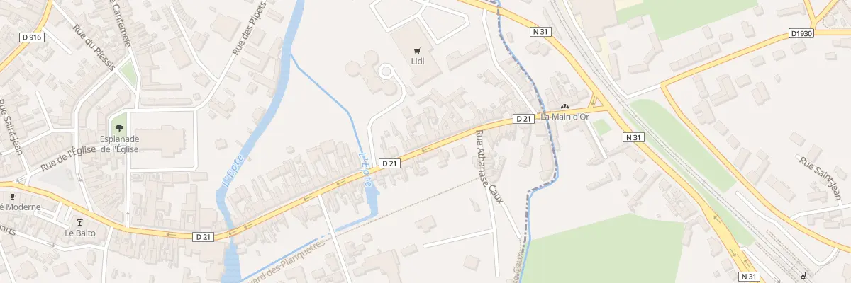 Plan du 125 Rue de Ferrières à Gournay-en-Bray