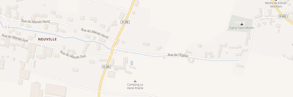 Plan du 32 Rue de l’Eglise à Forest-Montiers
