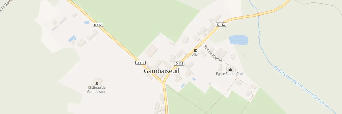 Plan du 5 Rte de Montfort l’Amaury à Gambaiseuil