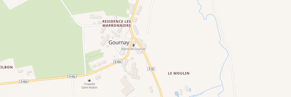 Plan du 7 Rue du Moulin à Gournay