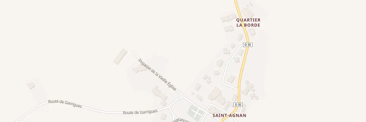 Plan du 8 Imp Raymond Saisset à Saint-Agnan
