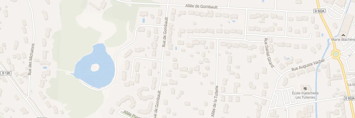Plan du 65 Rue de Gombault à Romorantin-Lanthenay