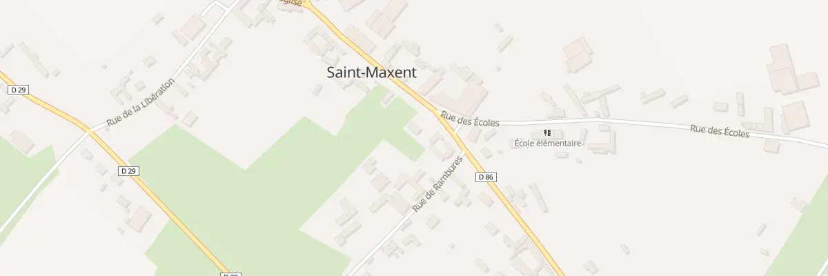 Plan du 14 Rue de la Mairie à Saint-Maxent
