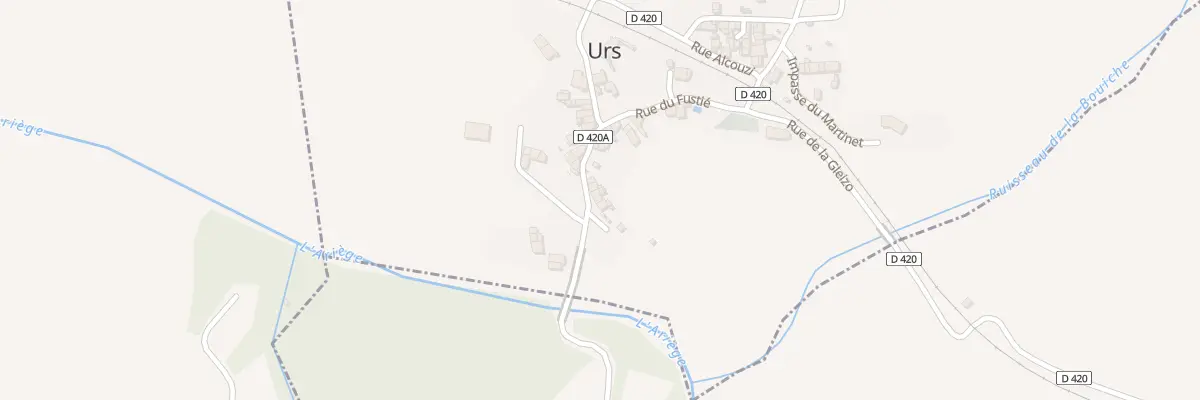 Plan du 7 Le Village à Urs