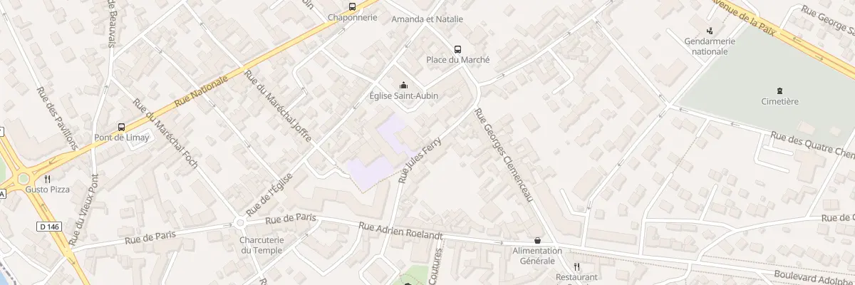 Plan du 13B Rue Jules Ferry à Limay