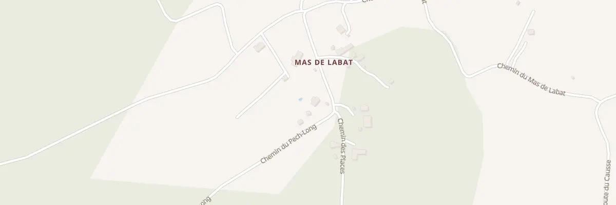 Plan du 124 Chem des Places à Cénevières