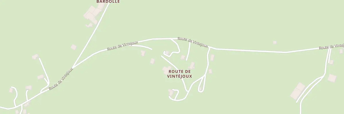 Plan du 572 Rte de Vintéjoux à Seilhac