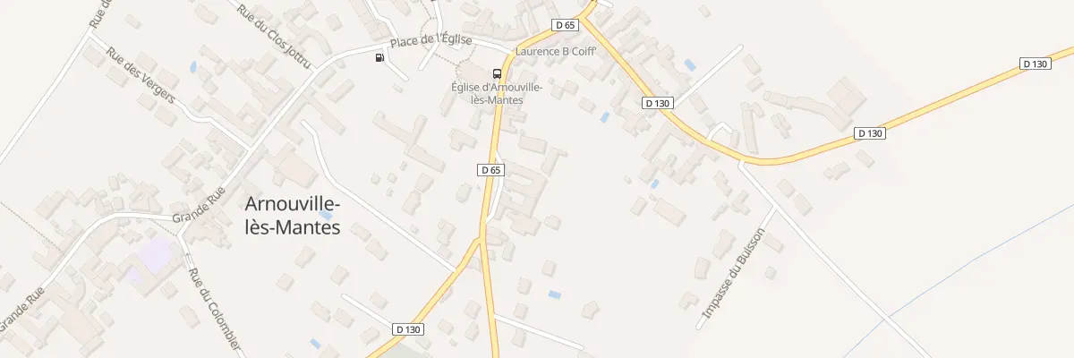 Plan du 8B Rue de la Beurron à Arnouville-lès-Mantes