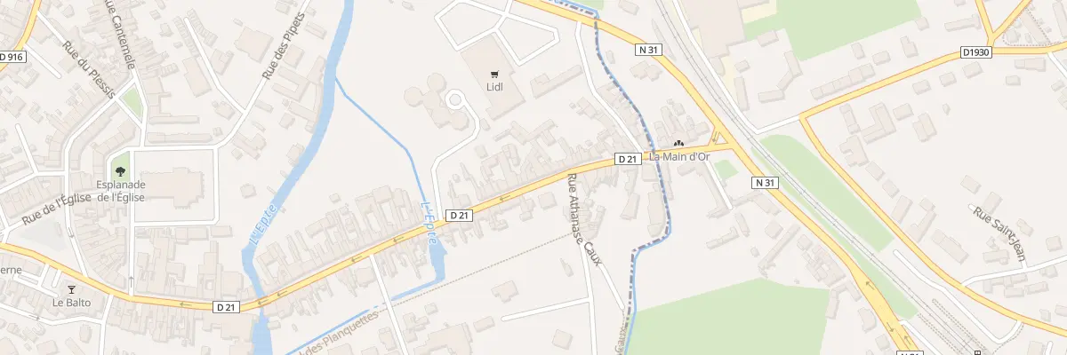 Plan du 137 Rue de Ferrières à Gournay-en-Bray
