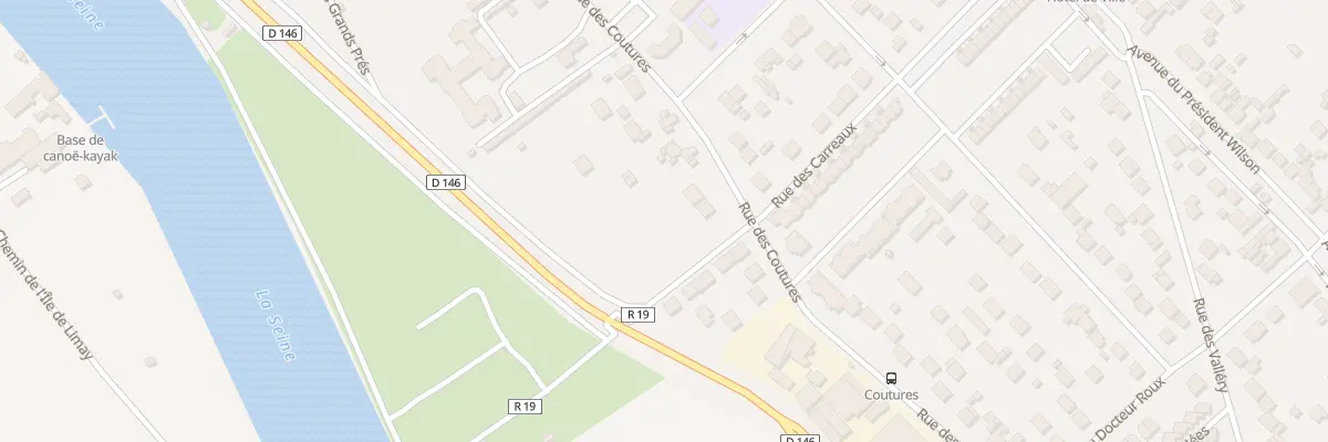 Plan du 50 Rue des Coutures à Limay