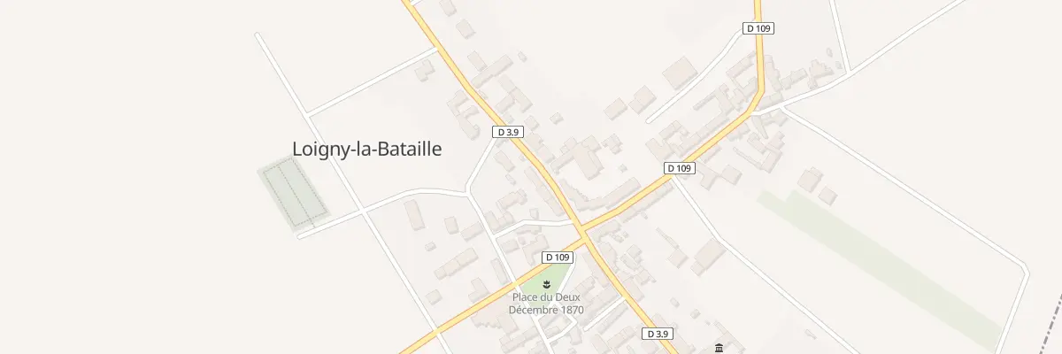 Plan du 34 Rue du Gen de Sonis à Loigny-la-Bataille