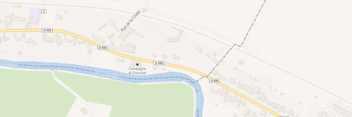 Plan du 6 Rte Nationale à Beutin