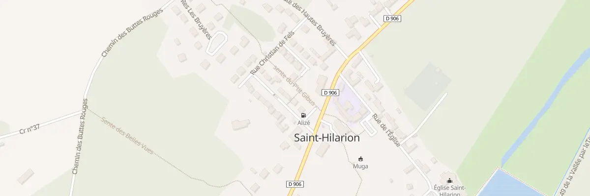 Plan du 4 Rue de la Guéville à Saint-Hilarion