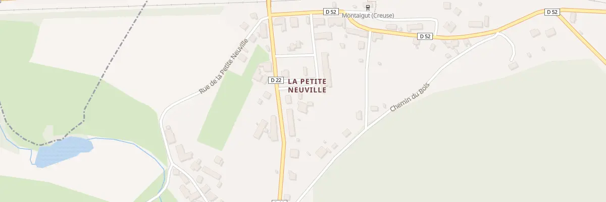 Plan du 17 Rue de la Poste à Montaigut-le-Blanc