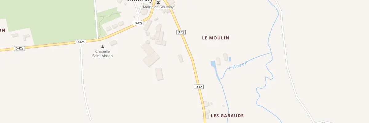 Plan du 2 Le Moulin à Gournay