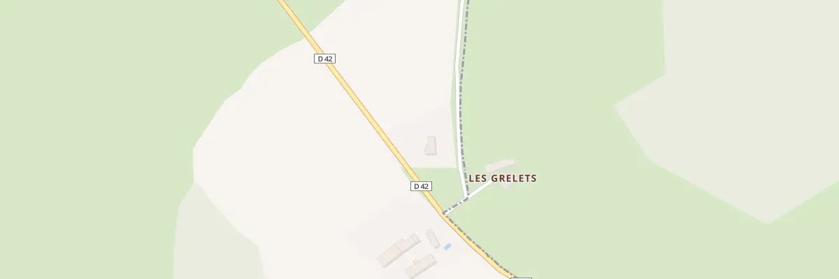 Plan du 3 Les Grelets à Arthon