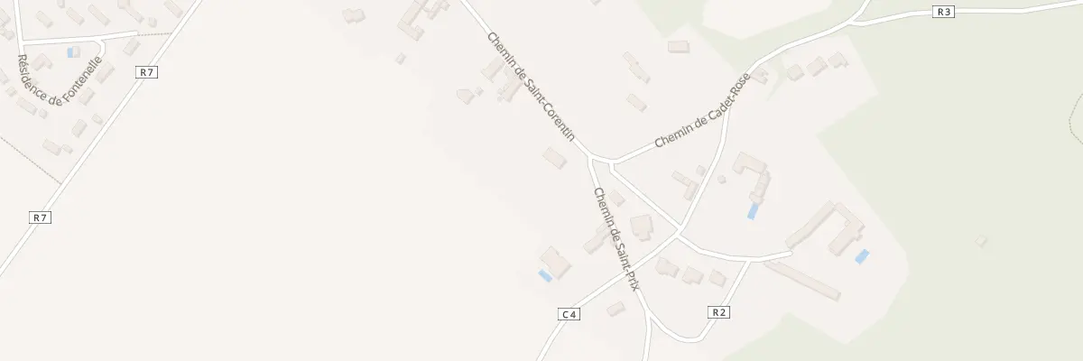 Plan du 24 Che de Saint Corentin à Saint-Martin-des-Champs