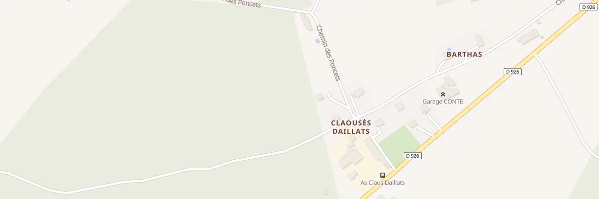 Plan du 6028 Caretal à Caylus