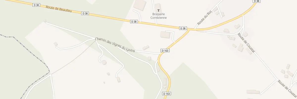 Plan du 5102 Cressensac à Marcillac-la-Croze