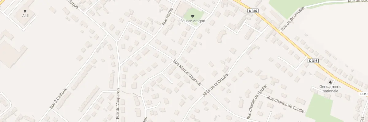 Plan du 3 Rue Marcel Dassault à Formerie